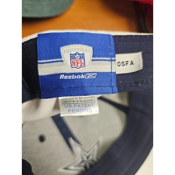Dallas Cowboys Reebok Stretch Fit, Embroidered Hat Cap - Picture 5 of 6